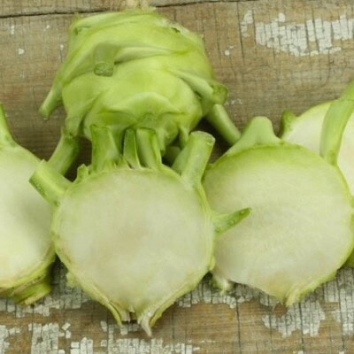 Kohlrabi, Early White Vienna 1