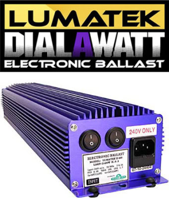 Lumatek Dual 600 Watt Ballast 1