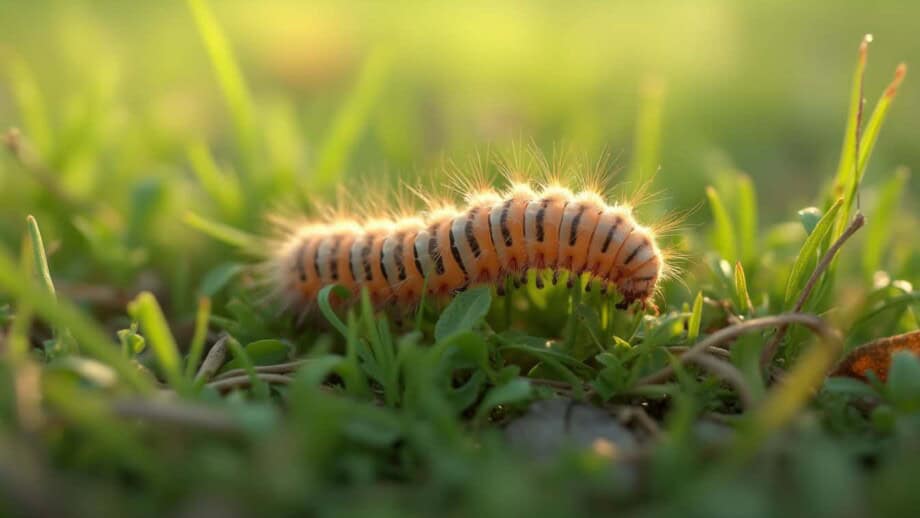 Sod Webworm Damage