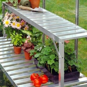 Halls Aluminum Greenhouse Bench