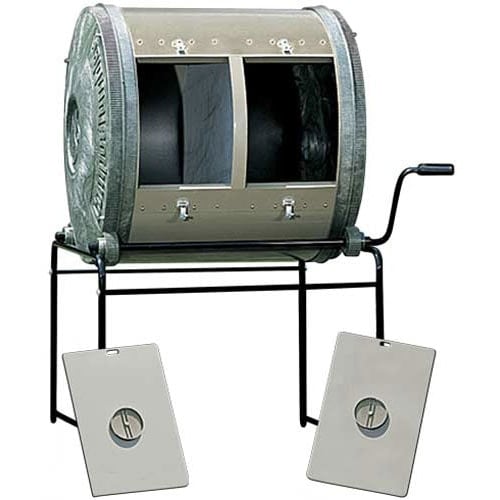 Dual Batch Compost Tumbler Free Shipping Natural