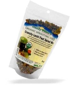 Crunchy Lentil Salad Mix