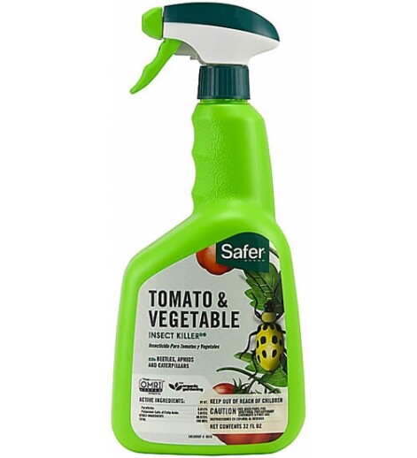 Vegetable Insect Control Tomato & Vegetable Insect Killer by Safer (32oz) | Planet Natural