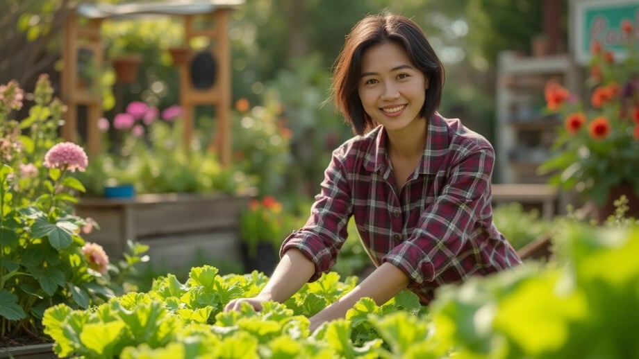 Organic Gardening Girl
