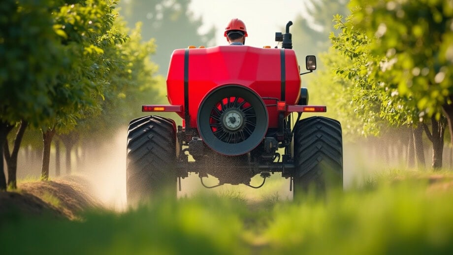 Applying Pesticide Spray