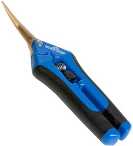 Precision Curved Blade Titanium Pruner