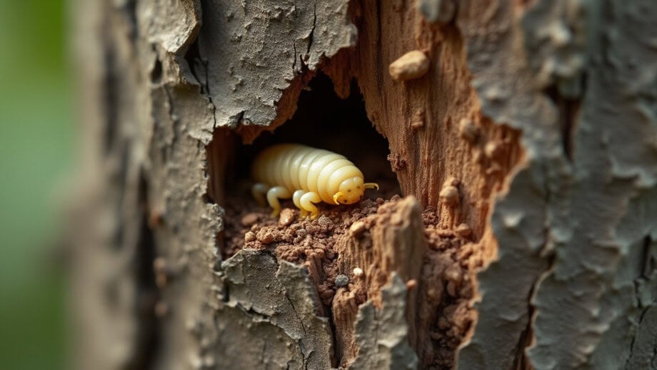 Peachtree Borer Damage
