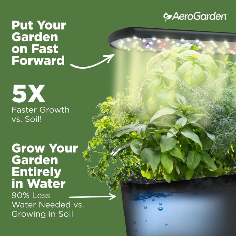 AeroGarden Harvest Elite Hydroponics
