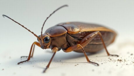 Giant Water Bug Lethocerus Americanus