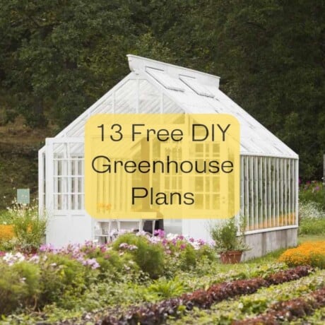 13 Free DIY Greenhouse Plans