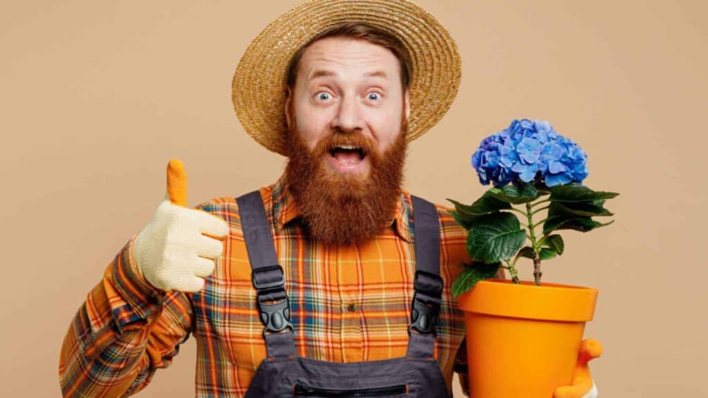 Gardener Thumbs Up