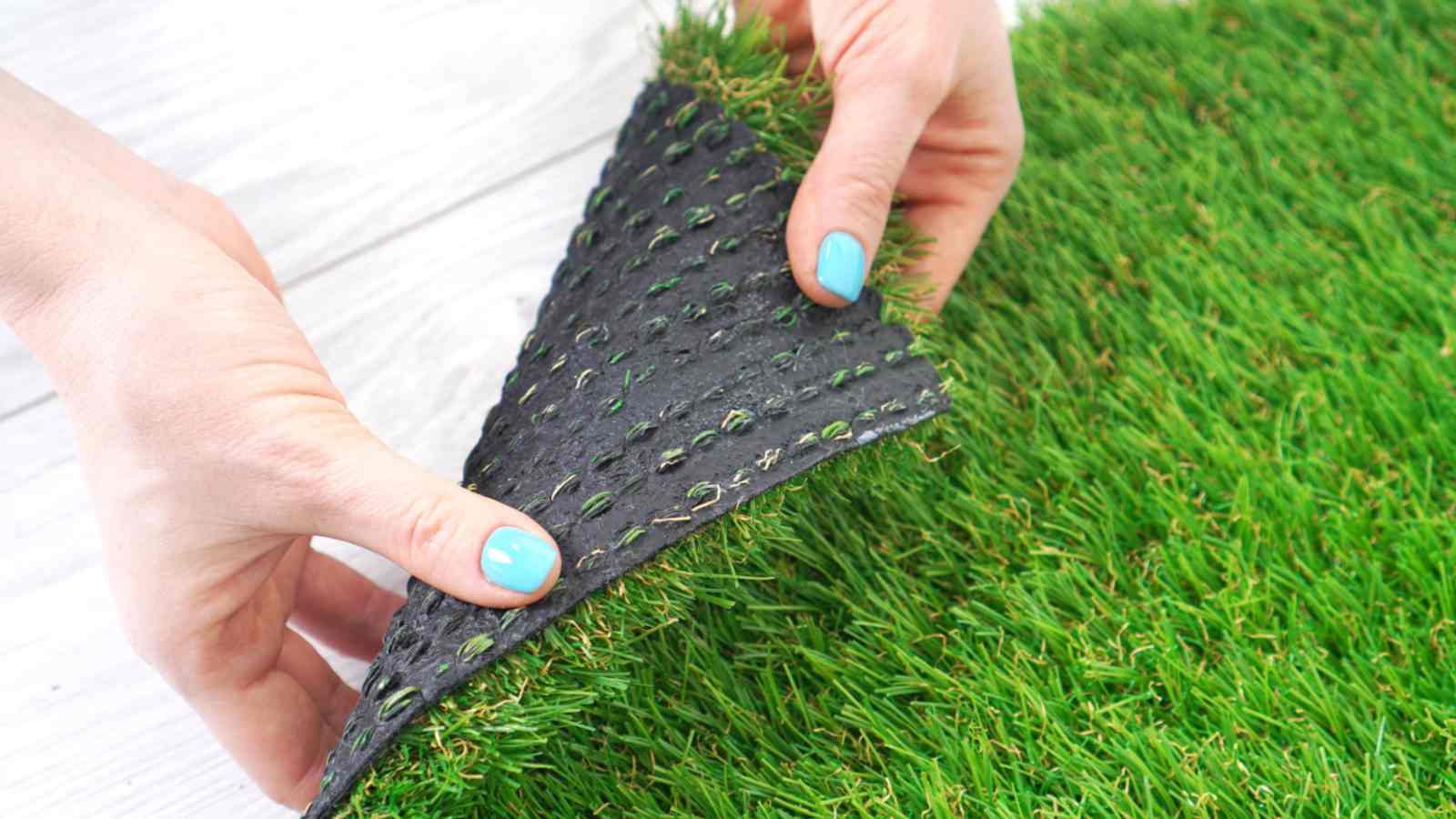 Lay some artificial turf.