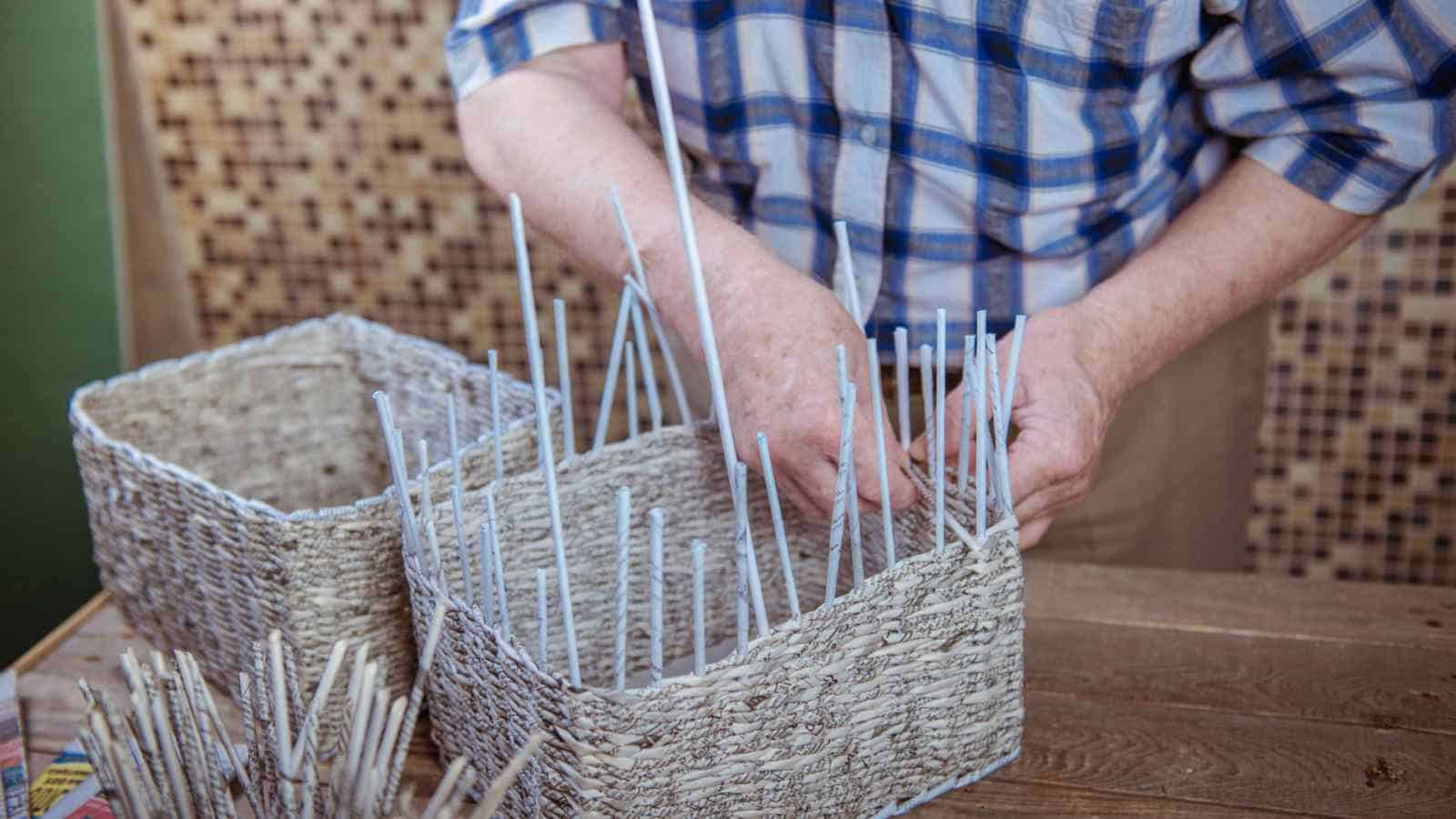 Weave a Gardening Basket